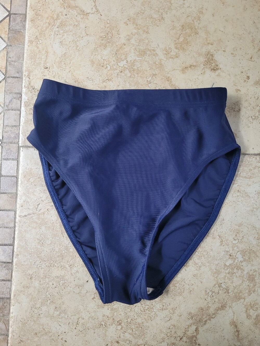 Women's Le Cove Blue Bikini Bottoms